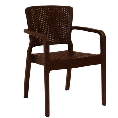 Tilia Antares Chair Rattan Wenge Arm