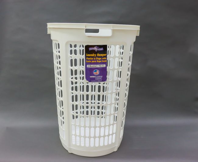 United Solution 2 Bshl Round Hamper No Lid