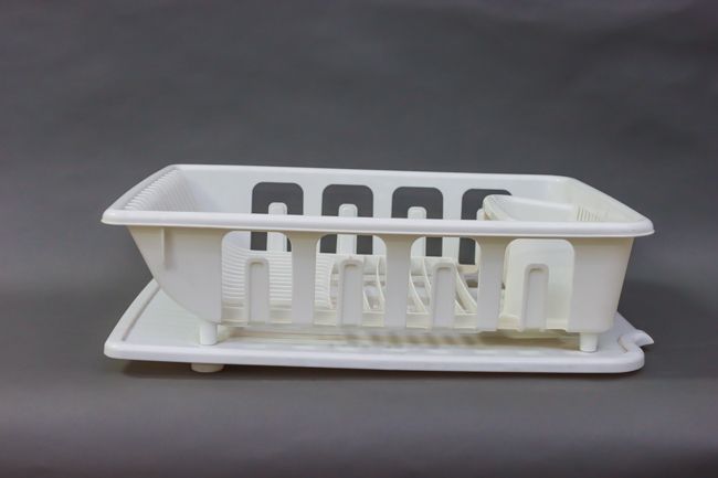 United Solution 2 Piece Large Sink Set White
