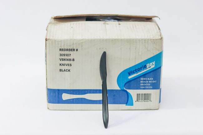 Vicbay Black Knives Medium Size 1000ct