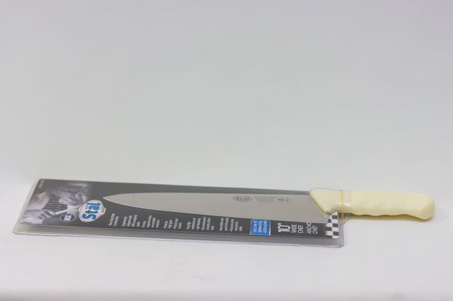 WC 10 &quot; Cook&#39;s Knife White PP