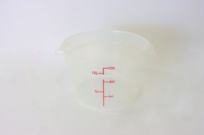 WC 12 qt PP Round Storage Container