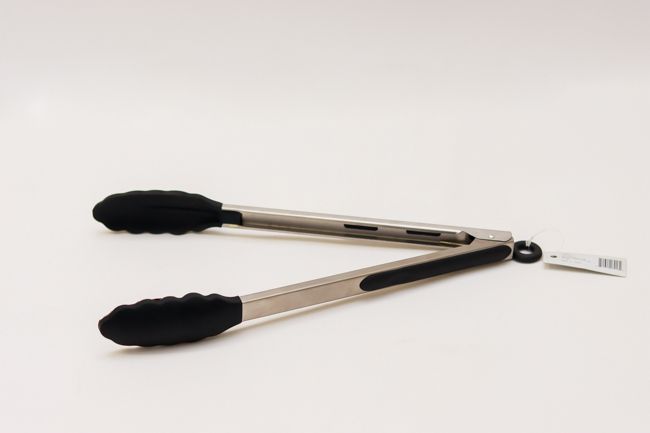 WC 12&quot; Utility tong W/ Rubber Head Black