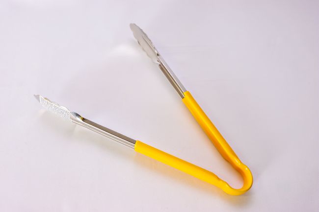 WC 12&quot; Utility Tong Yellow Handle