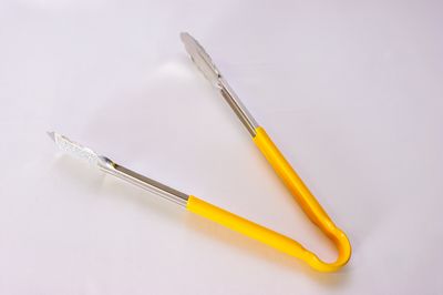 WC 12&quot; Utility Tong Yellow Handle