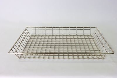WC 12&quot; x 18&quot; x 2&quot; Doghnut Basket Nickel