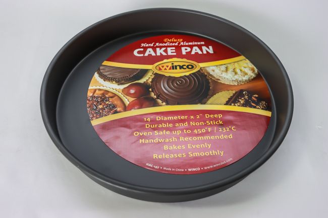 WC 14&quot; Hard Anodized Alu Cake Pan
