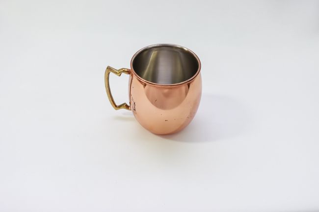 WC 20 oz Moscow Mule Mug Solid Copper