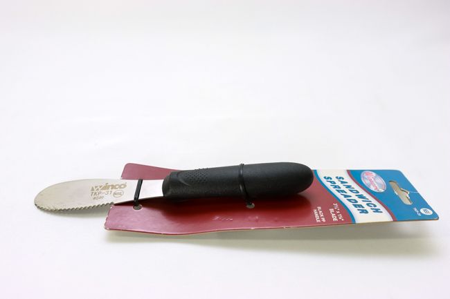 WC 3-5/8&quot; Sandwich Spreader Black Pp