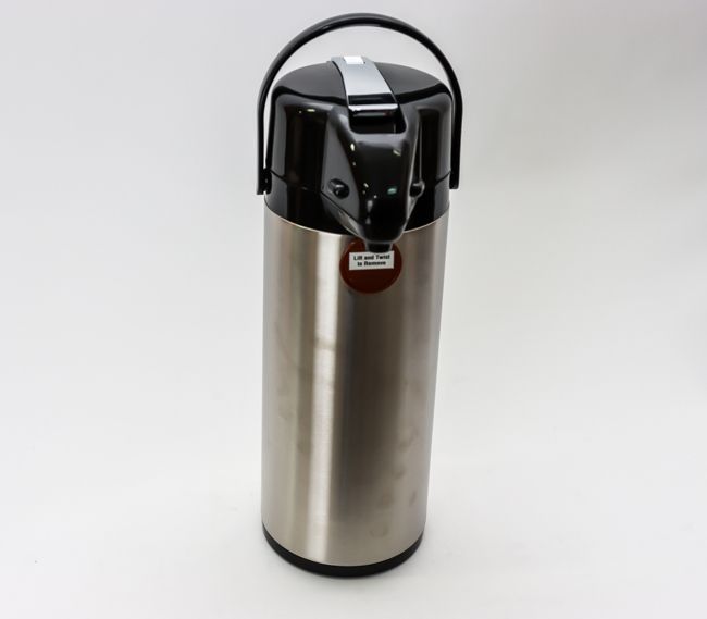 WC 3L S/S Lined Airpot W/lever top S/S Body