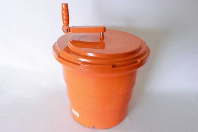WC 5 gal Salad Spinner Orange