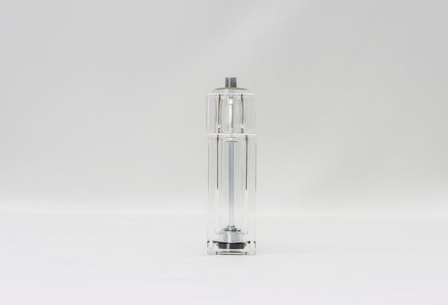 WC 6&quot; Clear Pepper Mill/Salt Shaker Acrylic,