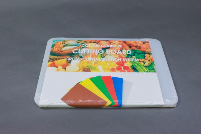 WC 6&quot; x 10&quot; X 1/2 White Cutting Board