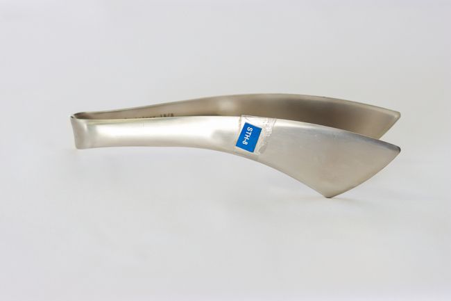 WC 8.5&quot; Serving Tongs Satin Finish