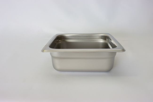 WC Anti-jam Steam Pan,1/6 Size,2-1/2&#39;&#39;. 24 GA