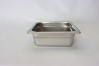 WC Anti-jam Steam Pan,1/6 Size,2-1/2&#39;&#39;. 24 GA