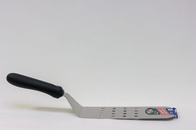 WC Black Perforated Flexible Turner W/Offset