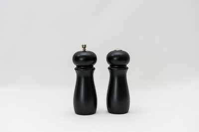 WC Black Salt &amp; Papper grinder Set Wooden