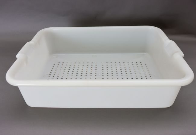 WC Bus Box Perforated White