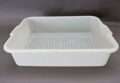WC Bus Box Perforated White
