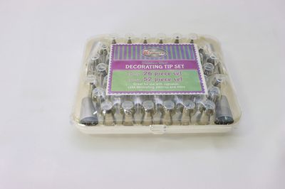 WC Cake Decorating Set 52 Tips S/S