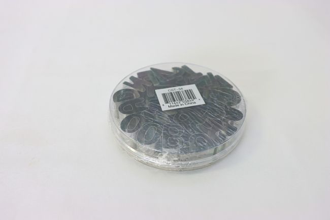 WC Cookie Cutter Set (Letter)
