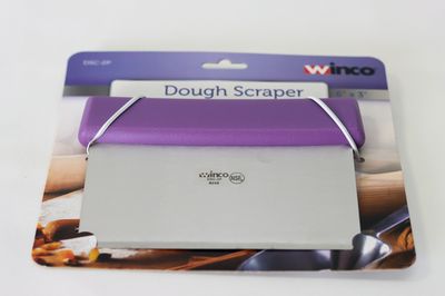 WC Dough Scraper SS Blade Purple PP Hdl