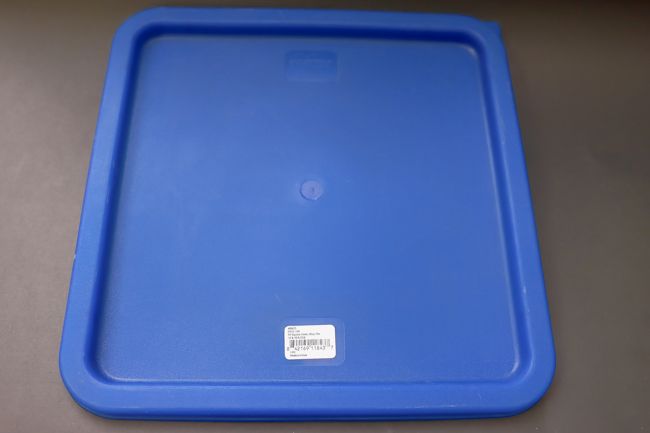 WC Fits 12 &amp;18 qt Square Cover Blue