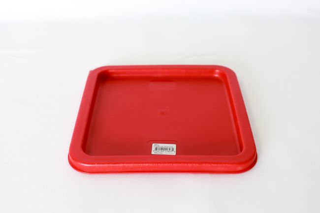 WC Fits 6 &amp; 8 qt Square Cover Red