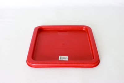 WC Fits 6 &amp; 8 qt Square Cover Red