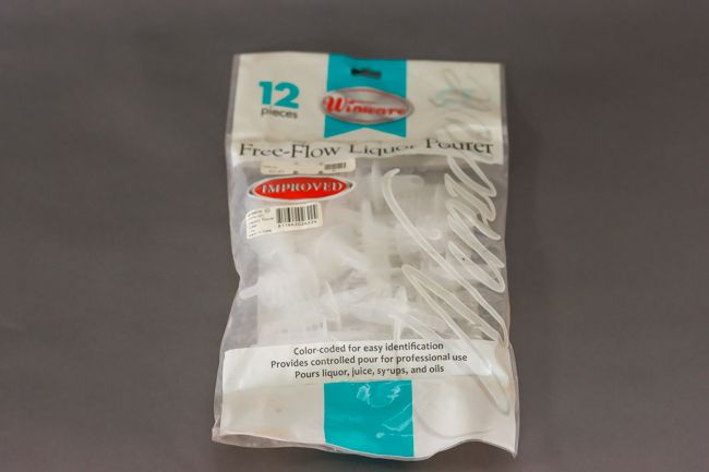 WC Free Flow Pourers Clear