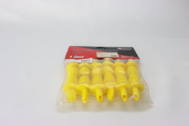 WC Free Flow Pourers Yellow