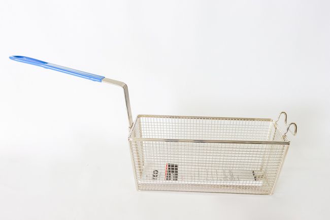 WC Fry Basket 13&quot;x5-5/8&quot; Blue