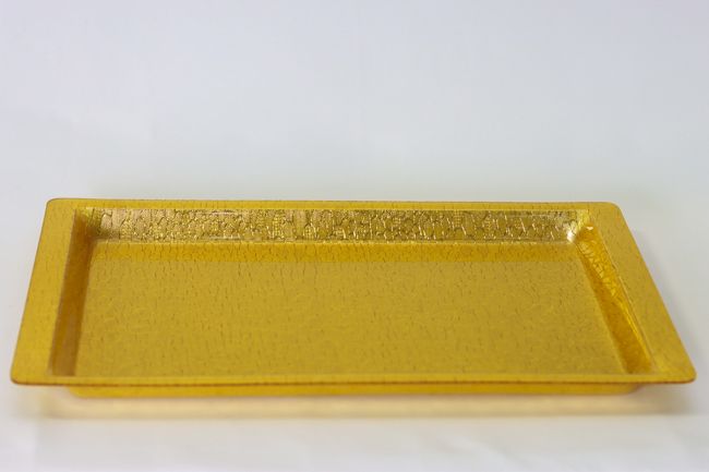 WC Gold Display Tray Acrylic