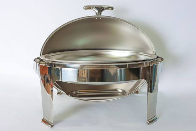 WC Madison 8Qt Oval Roll Top Chafer