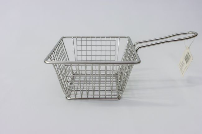 WC Mini Fry Pan Basket Square 5&quot;x5&quot;x4&quot;