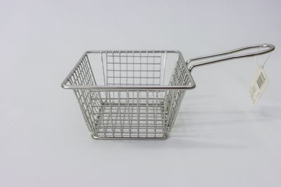 WC Mini Fry Pan Basket Square 5&quot;x5&quot;x4&quot;