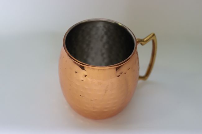 WC Moscow Mule Mug Solid Copper