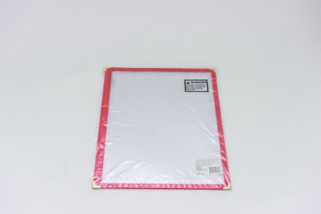 WC Single Menu Covers Red