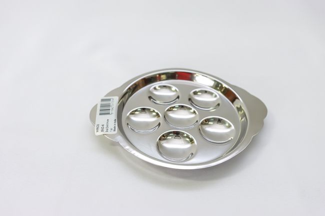 WC Snail Dish 6 Holes Ss