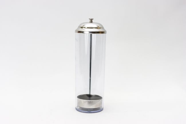 WC Straw Dispenser PC Cylinder Ss Top