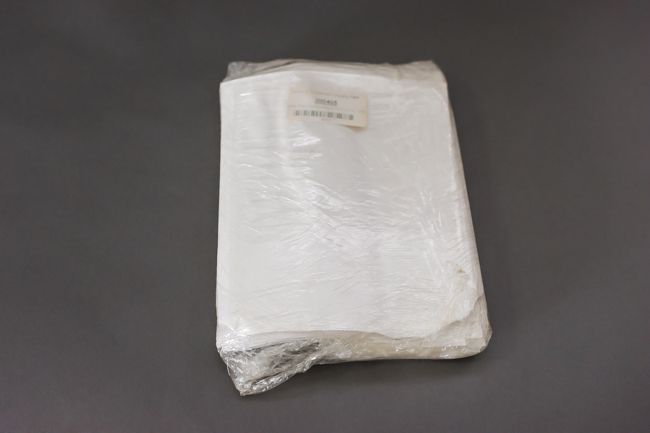 White Plain Square Bag 6&quot;x3/4&quot;x6 1/2&quot; 100/Pack