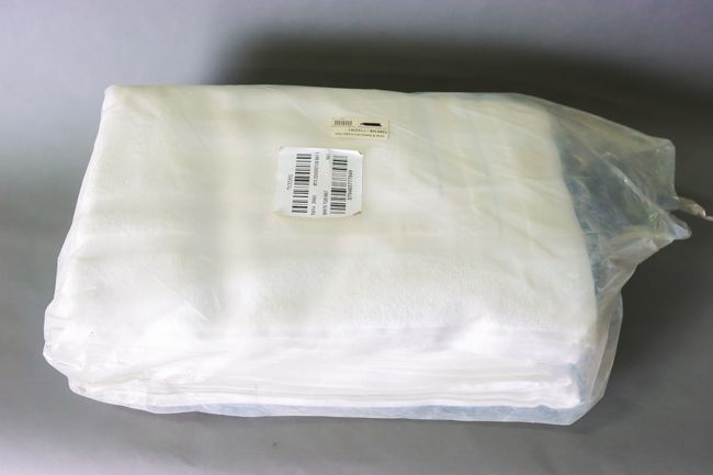 WP 100% Cot Sovereign Tub Mat Optical White 6/Pack