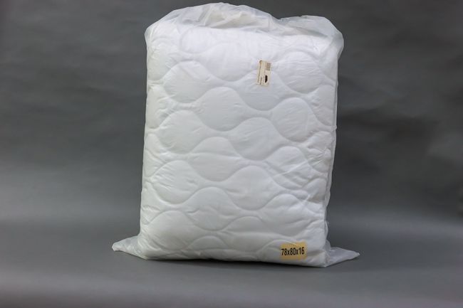 WP 100% Ultra Touch Matt Pads 78x8x16&quot;  King White 1/Pack