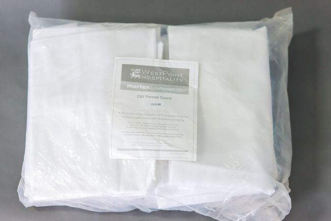 WP 60% Cot/40% Poly Milenium Pillowcase 44x40&quot; Queen Fresh White 12/Pack