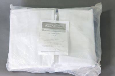 WP 60% Cot/40% Poly Milenium Pillowcase 44x40&quot; Queen Fresh White 12/Pack