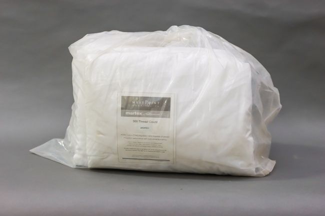 WP 60% Cot/40% Poly Millenium Fitted Sheet 60x80x12&quot; Fresh White 6/Pack