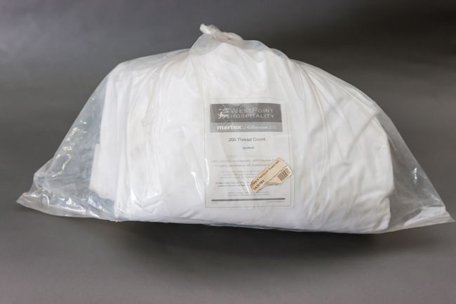 WP 60% Cot/40% Poly Millenium Full Fitted Sheet 54x80x12&quot; Fresh White 6/Pack