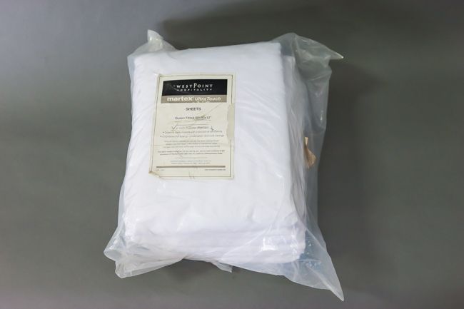 WP 60% Cot/40% Poly Millenium Queen Fitted Sheet 60x80x12&quot; Fresh White 6/Pack