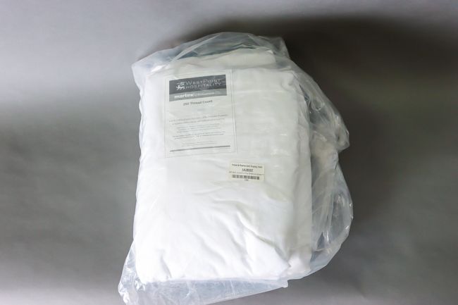 WP 60% Cot/40% Poly Millenium Queen Fitted Sheet 60x80x12&quot; Fresh White 6/Pack T200